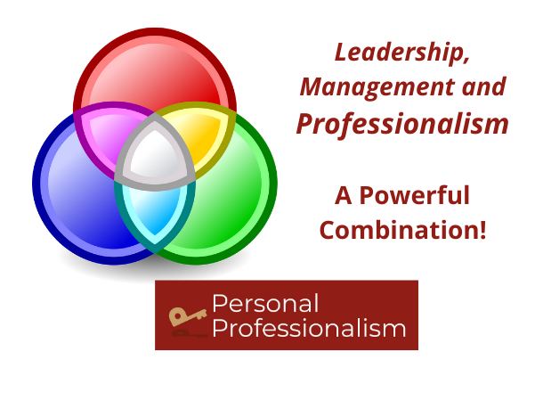 Leadership, Management and Professionalism – a Powerful Combination